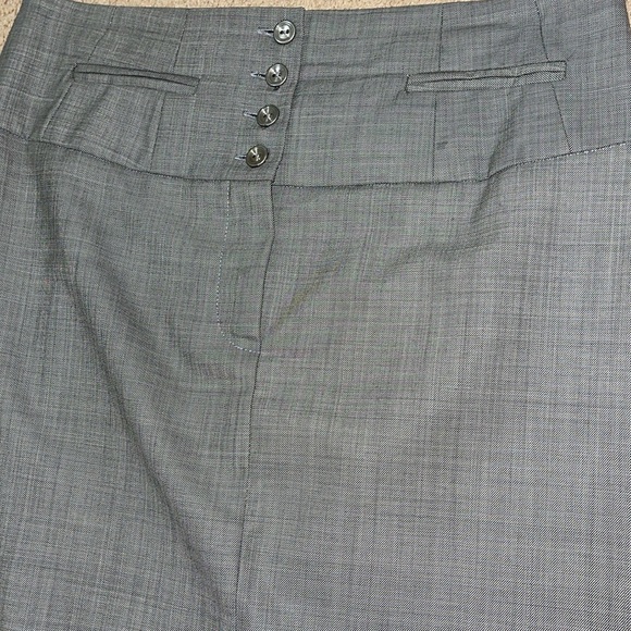 TEENFLO | Light Wool Skirt with Corset Waist - sz 8 - Picture 3 of 10